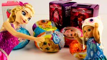 Куклы Холодное Сердце Эльза наколдовала Сюрпризы Монстр Хай Пони Барби и другие игры для девочек