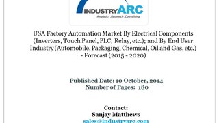 USA Factroy Automation Market