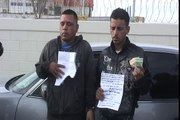 Extorsionaban a comerciante y fueron arrestados por agentes municipales  de Cd. Juárez