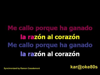 karaoke Deseos de Cosas Imposibles . LOVG y A. Pintos