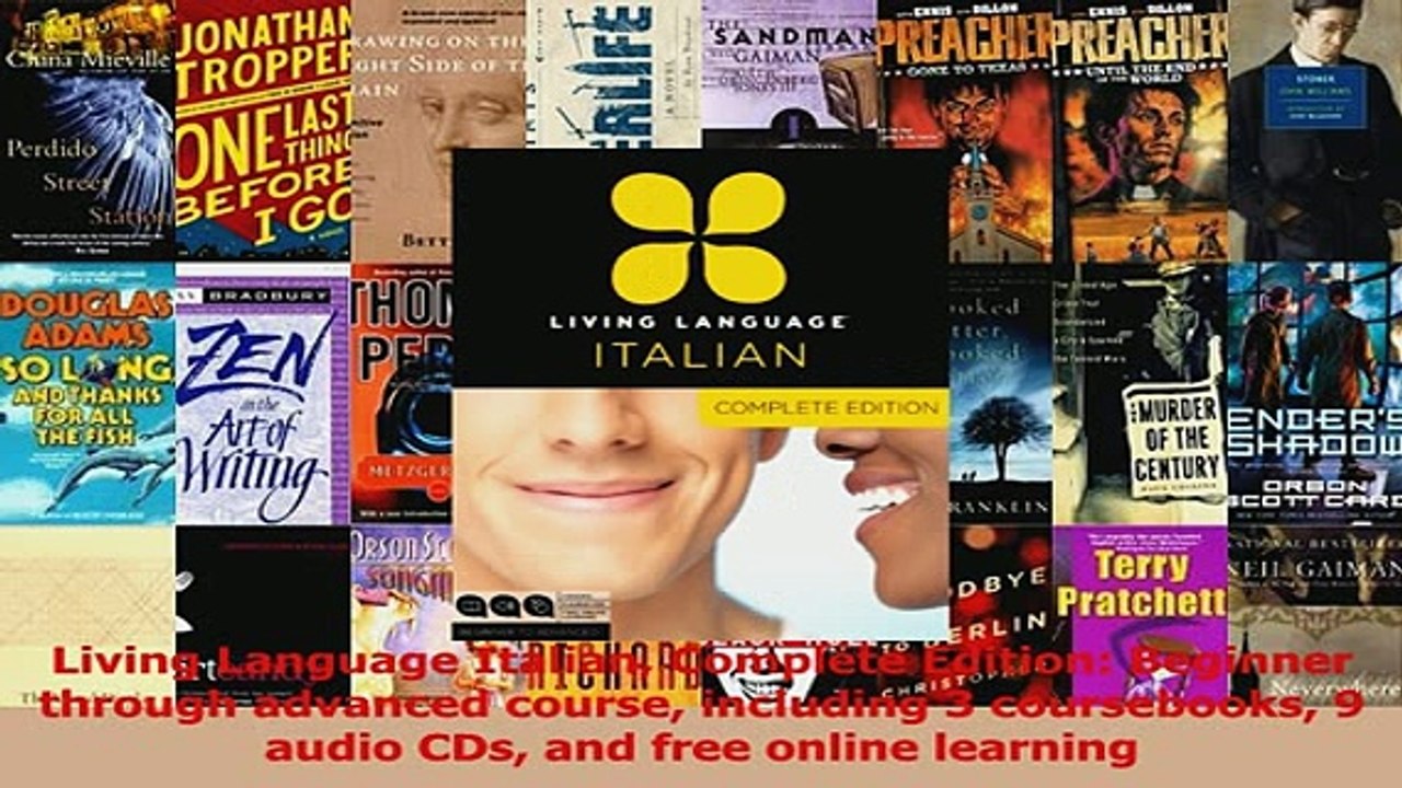 Read  Living Language Italian Complete Edition Beginner through advanced course including 3 Ebook Free