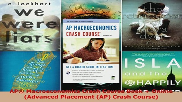 PDF AP Macroeconomics Crash Course Book Online Advanced Placement AP Crash Course Read Online