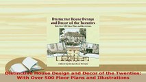 PDF  Distinctive House Design and Decor of the Twenties With Over 500 Floor Plans and Download Online