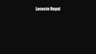 Download ‪Lacoste Royal‬ PDF Free