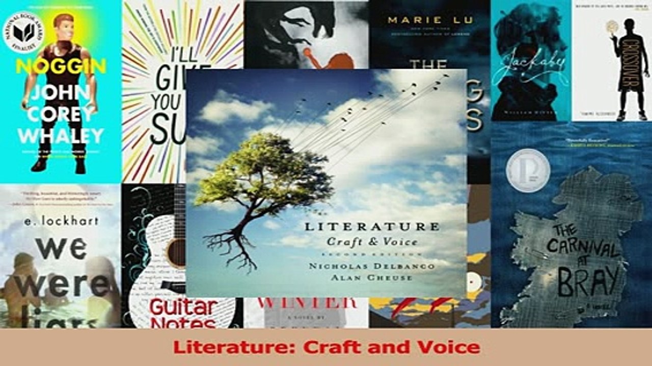 Read  Literature Craft and Voice Ebook Free