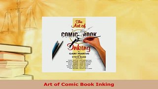 Download  Art of Comic Book Inking Free Books
