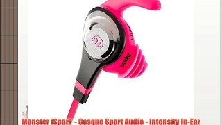 Monster iSport  - Casque Sport Audio - Intensity In-Ear Headphones - Isolation modérée des