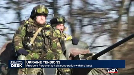 Ukraine: President Poroshenko hails cooperation with the West