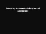 Read Secondary Steelmaking: Principles and Applications Ebook Free