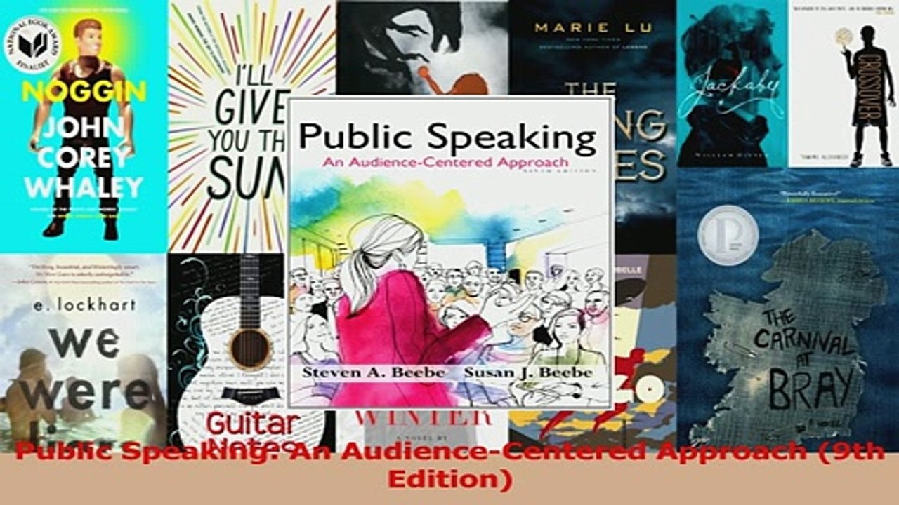 Download  Public Speaking An AudienceCentered Approach 9th Edition PDF Online