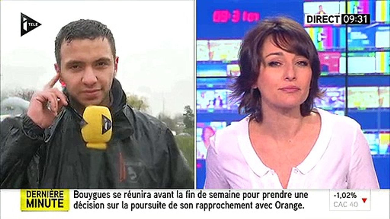 Notre grande opération de solidarité: offrons un parapluie aux journalistes d'iTélé !