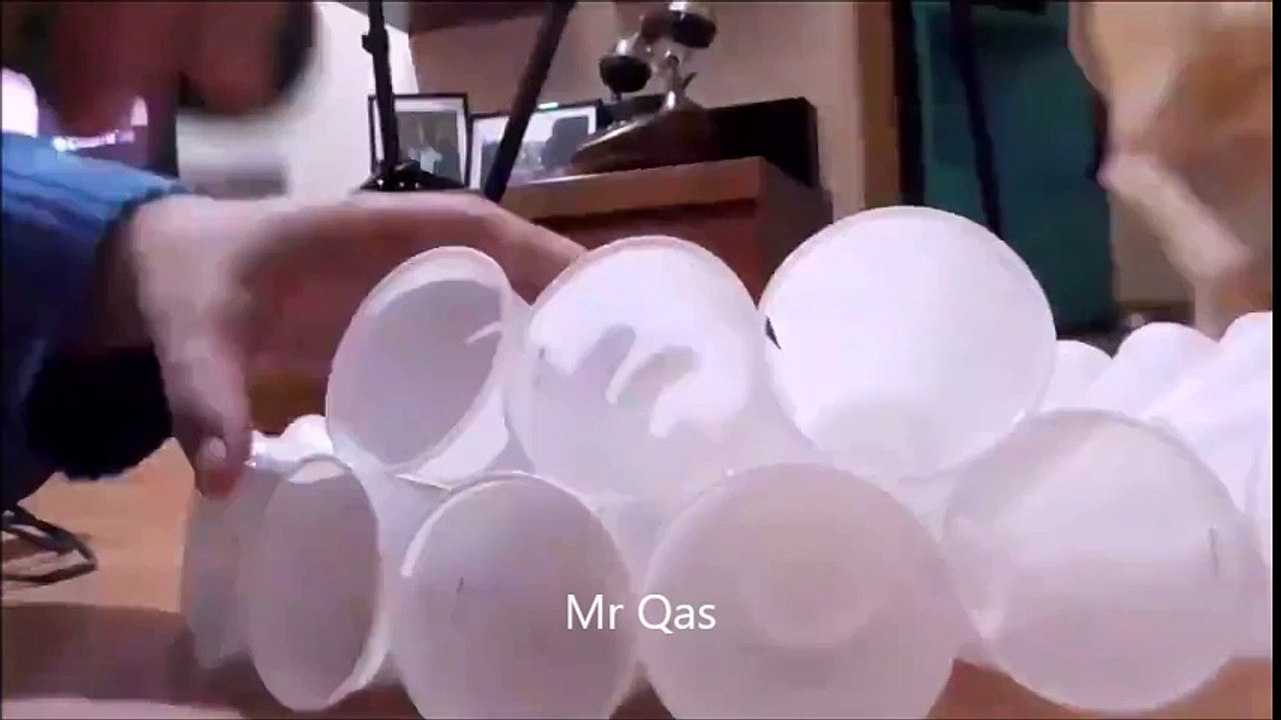 Creative cup art.