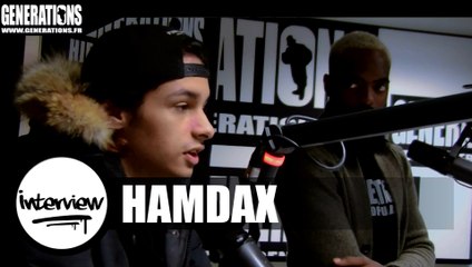 Hamdax - Interview (Live des studios de Generations)
