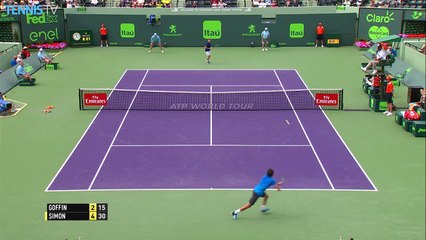 Tennis : Battu par Goffin, Simon " avait du mal à marquer ne serait-ce qu'un point " !