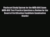 [PDF] Flashcard Study System for the NATA-BOC Exam: NATA-BOC Test Practice Questions & Review