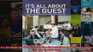 Its All About the Guest Exceeding Expectations In Business And In Life The Davios Way