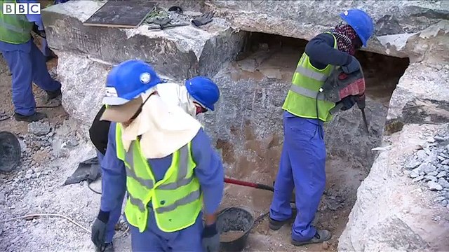 Dan Roan reported in February 2015 on alleged labour violations in Qatar