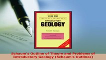 PDF  Schaums Outline of Theory and Problems of Introductory Geology Schaums Outlines Read Full Ebook