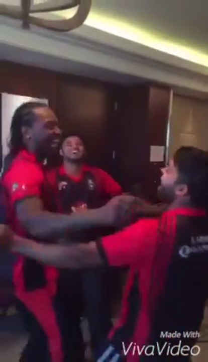 Chris Gayle dancing In PSL