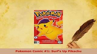 PDF  Pokemon Comic 1 Surfs Up Pikachu Read Online