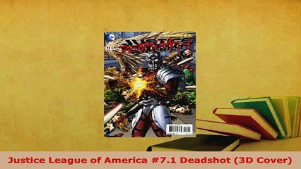 PDF  Justice League of America 71 Deadshot 3D Cover Download Full Ebook