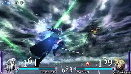 FF7 Sephiroth vs Cloud lvl 10