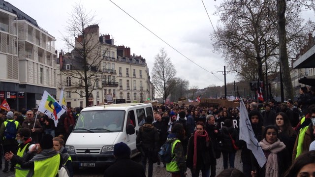 Manifestation contre la loi El Khomri à Nantes