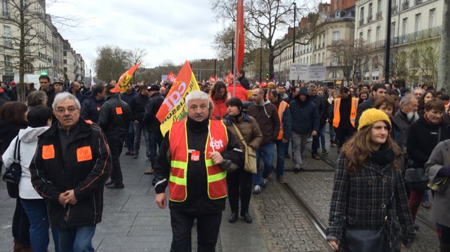 Manifestation contre la loi travail à Nantes