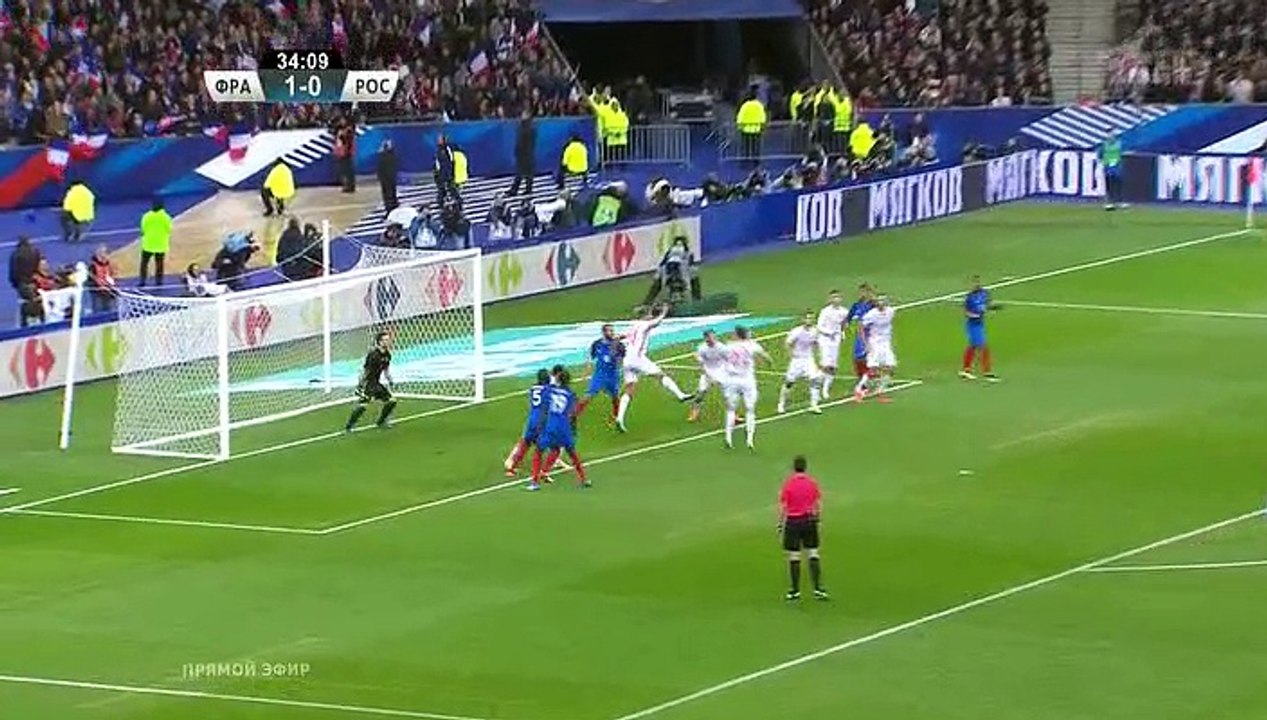 Товарищеский матч. Франция - Россия 29.03.2016