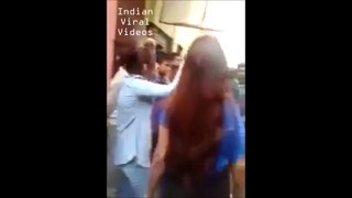 Two Girls Abusing Live Very Badly on The Street Recorded In Mobile Camera