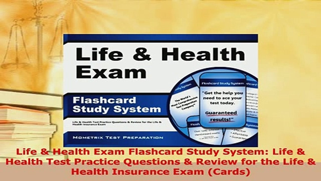 Download  Life  Health Exam Flashcard Study System Life  Health Test Practice Questions  Review Download Full Ebook