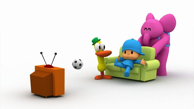 Pocoyo fussball weltmeisterschaft 2014: Argentinien vs Belgien