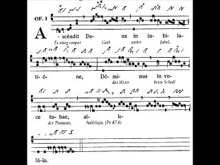 Offertorium Ascendit Deus, Ascensione Domini (Ascension du Seigneur)