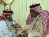 لقاء مع قناة بوابة تربه بعد نهاية  الحفل مع محمد ابن سعد ابن محي