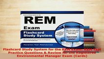 Download  Flashcard Study System for the REM Exam REM Test Practice Questions  Review for the Read Online