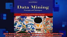 Data Mining Concepts and Techniques Second Edition The Morgan Kaufmann Series in Data