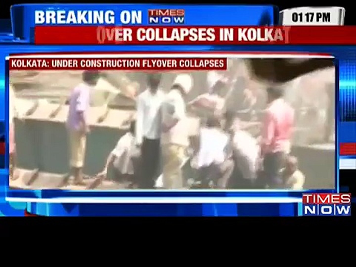 BREAKING NEWS!! Flyover Collapses in India  Kolkata