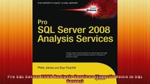 Pro SQL Server 2008 Analysis Services Experts Voice in SQL Server