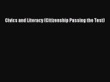 [PDF] Civics and Literacy (Citizenship Passing the Test) [Read] Full Ebook