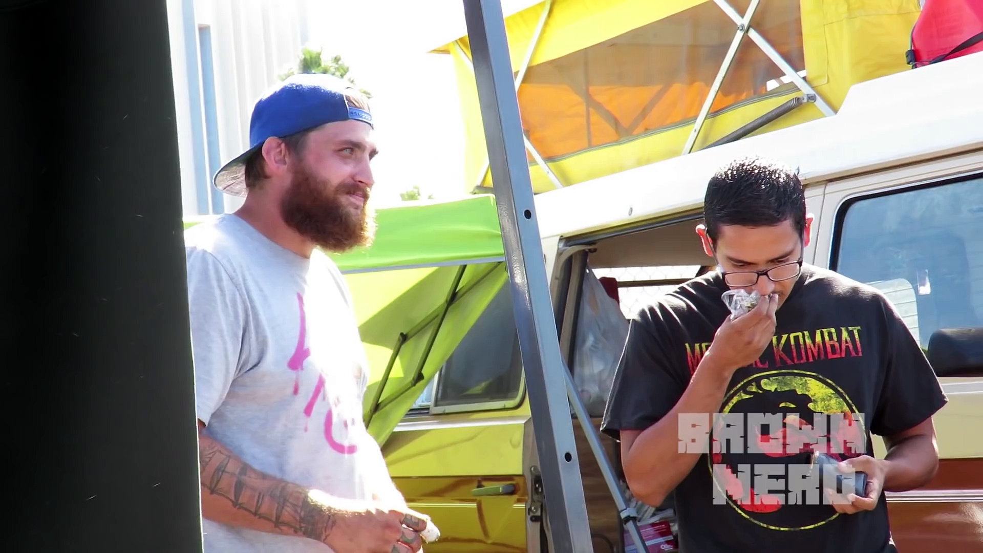 Trying To Buy  Drugs  At Flea Market