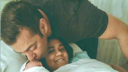 Salman Khan Welcomes New Born Nephew Ahil