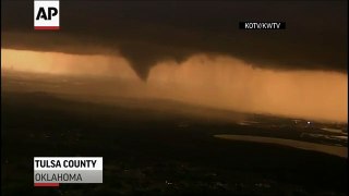 Raw: Tornadoes, Severe Weather Hit NE Oklahoma