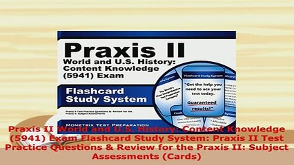 Download  Praxis II World and US History Content Knowledge 5941 Exam Flashcard Study System PDF Full Ebook