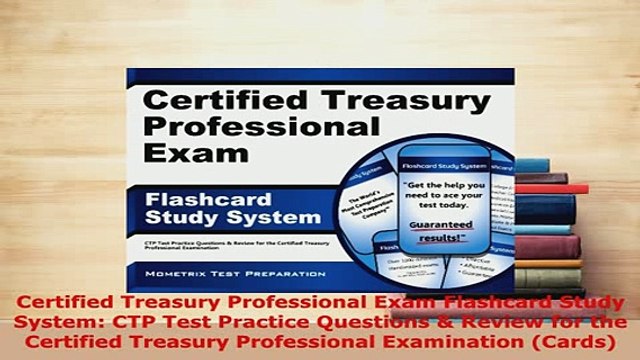PDF Certified Treasury Professional Exam Flashcard Study System CTP Test Practice Questions PDF Online