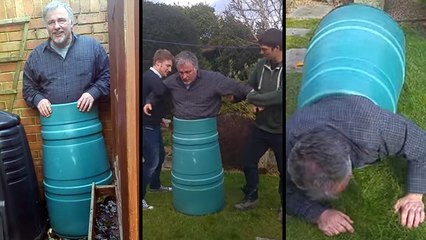 Man Falls Into Compost Bin, Gets Stuck And Nobody Can Stop Laughing