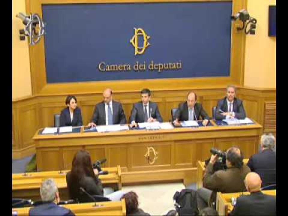 Roma - Ponte sullo stretto - Conferenza stampa di Maurizio Lupi (30.03.16)