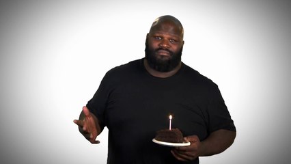 Mark Henry proves chocolate cake is almost as sweet as a free month trial to WWE Network