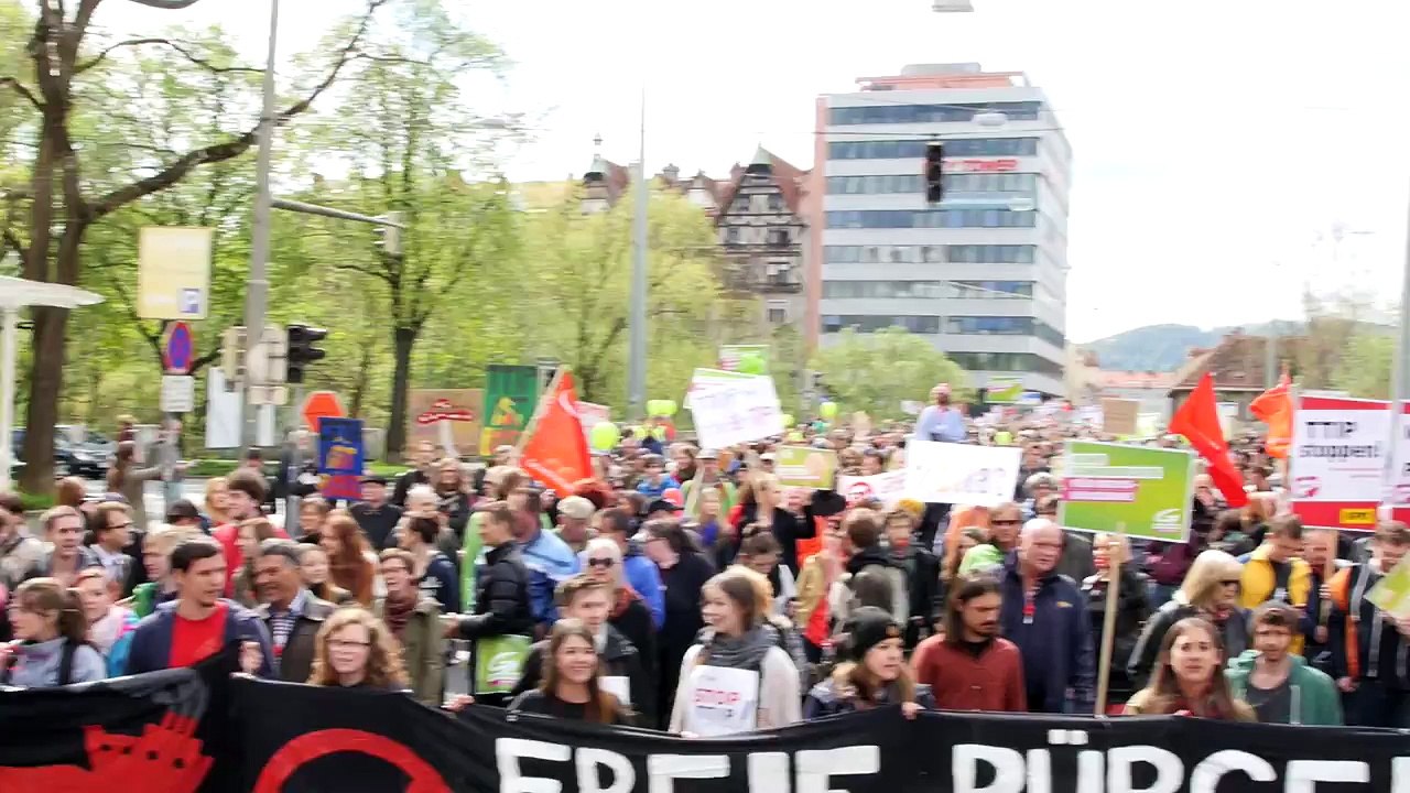 Globaler Aktionstag zum Thema- CETA-TTIP-TISA - 18.4.15 Graz