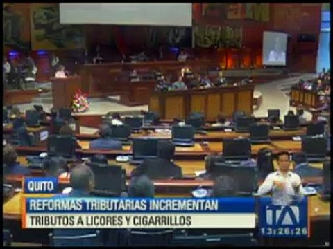 Reformas tributarias incrementan tributos a licores y cigarrillos