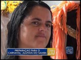 26-01-2016 - PREPARAÇÃO DA ALUNOS DO SAMBA PARA O CARNAVAL - ZOOM TV JORNAL